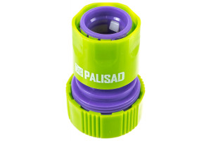 Соединитель-адаптер пластмассовый, 3/4", внешняя резьба, соединитель шланга 3/4" Palisad Соединитель-адаптер пластмассовый, 3/4", внешняя резьба, соединитель шланга 3/4" Palisad