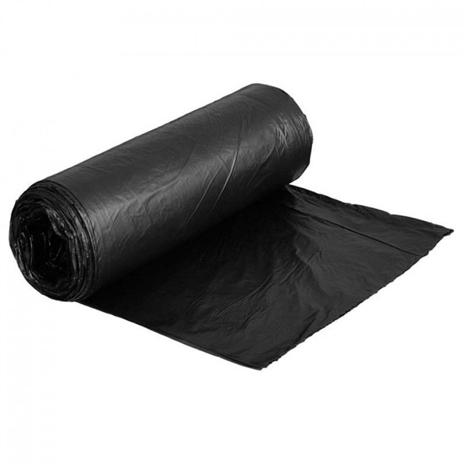 Мешки для мусора прочные, ПВД, 120л, 9шт., чёрные