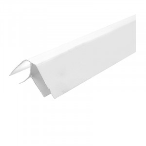 Угол внутренний ПВХ для панелей белый 3м