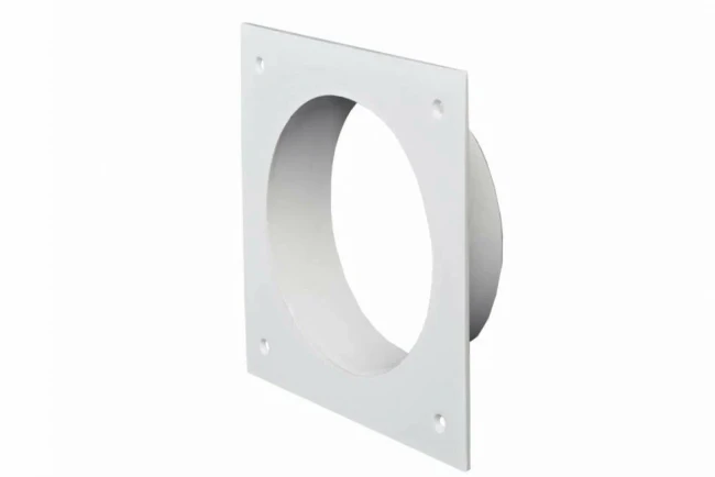 Фланец квадратный, размер внешний 168х168 с выходом 100 Эвент Фланец квадратный, размер внешний 168х168 с выходом 100 Эвент