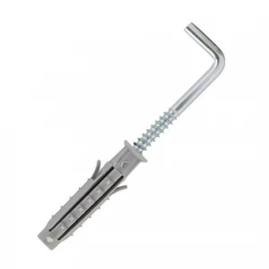 Дюбель пластмассовый с прямым крюком Дюбель пластмассовый с прямым крюком