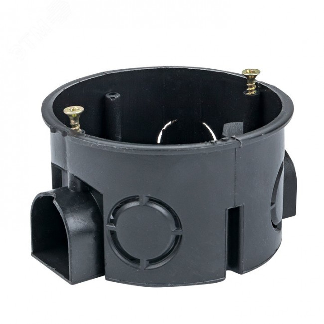 Подразетник 68*40 для твердых стен с соединителем